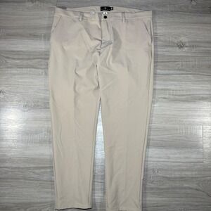 Under 510‎ Performance Nylon Stretch Chino Golf Pants 38x27 Khaki Beige Modern